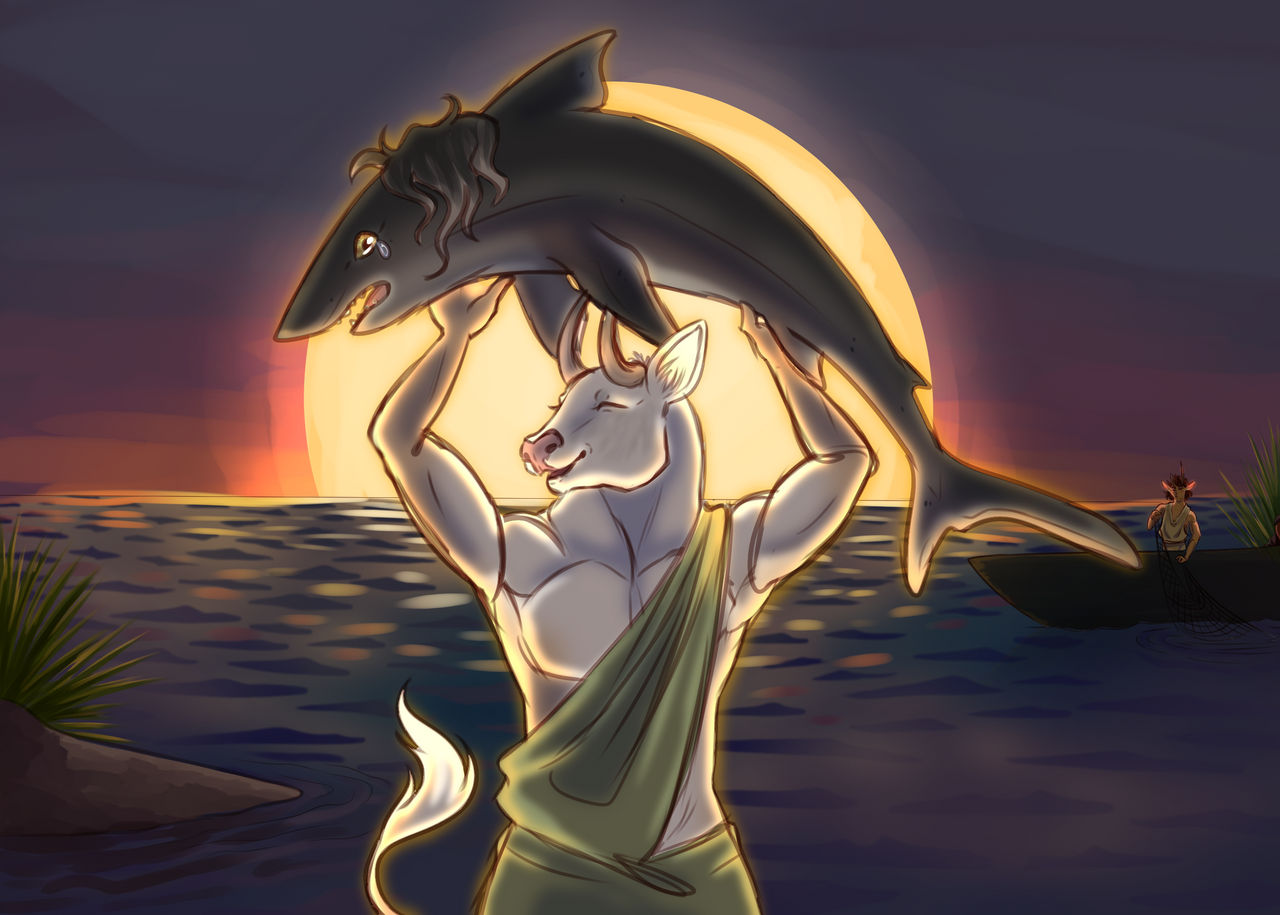 Anoymouse Fish Fish Illustration by TheSentientBurger on DeviantArt
