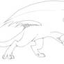 Dragon lineart