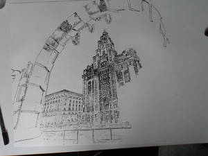 Liver Building, Liverpool. WIP