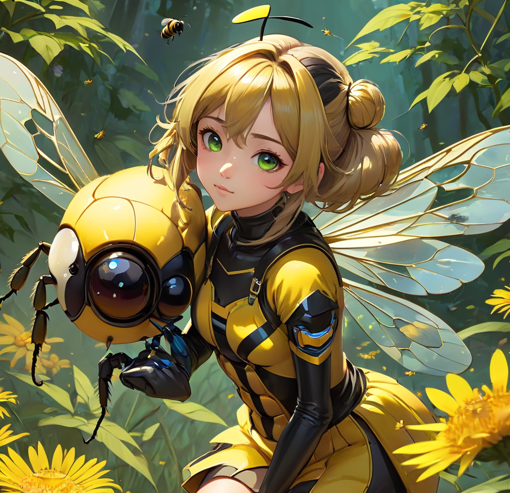bumblee bee by fairiesandcreatures on DeviantArt