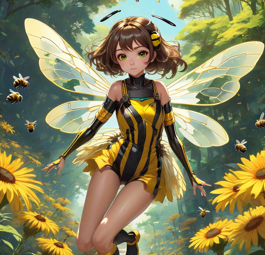 Bee Deviantart Style the bees by fairiesandcreatures on DeviantArt