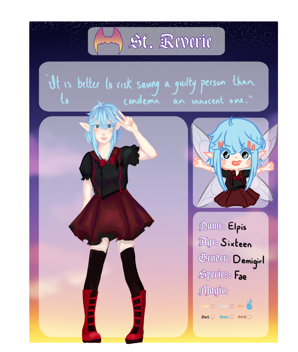 st. reverie | elpis parcella