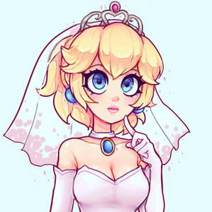 Wedding peach