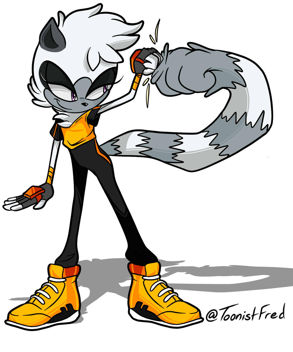 Tangle the Lemur by ToonistFred on DeviantArt