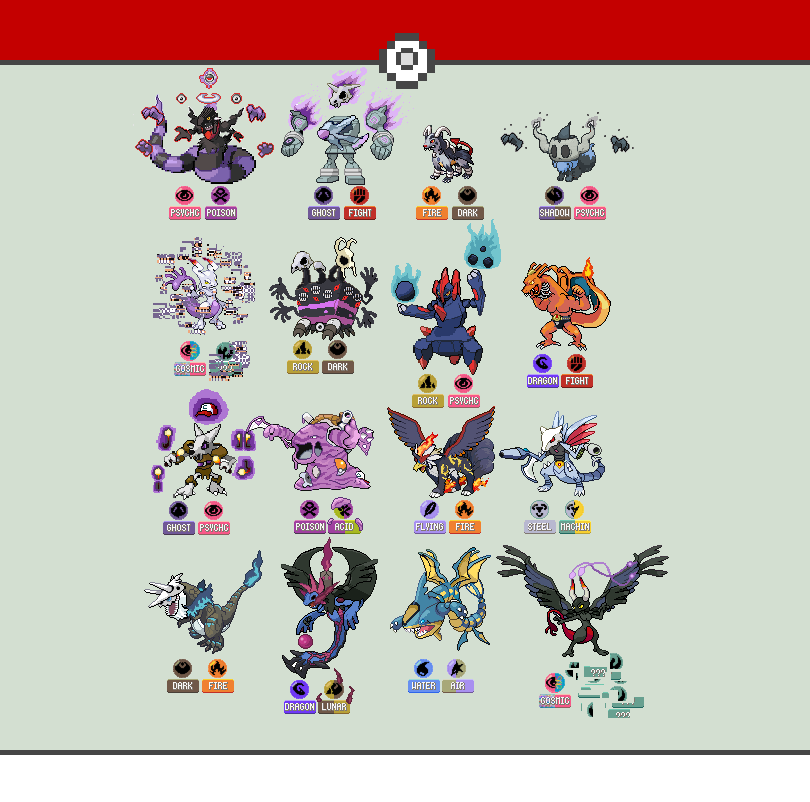 The Visual Pokemon Infinite Fusions Pokedex/Dexit (Confirmed No New Pokemons  will be added) : r/PokemonInfiniteFusion