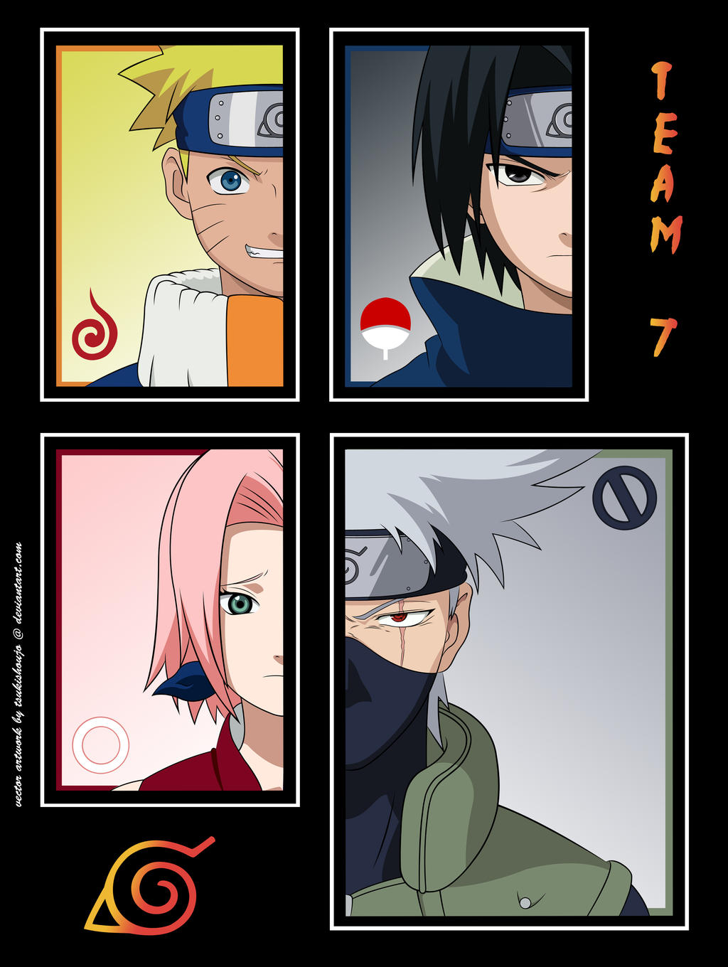 Fun Team 7 Good Old Days - Team 7 Tribute by tsukishoujo on DeviantArt
