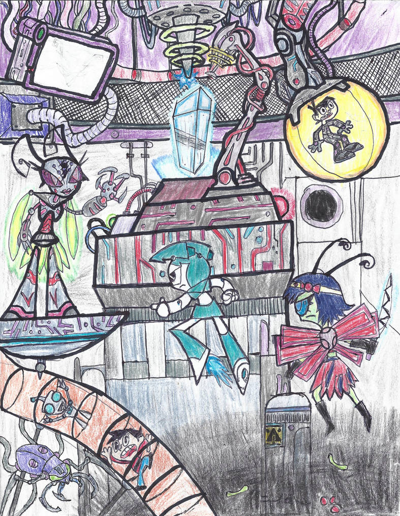 Iz And Mlaatr Crossover Drawing by Joshuajacobson95 on DeviantArt