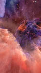 Nebula- Orange and Violet by AnemoiaDreams