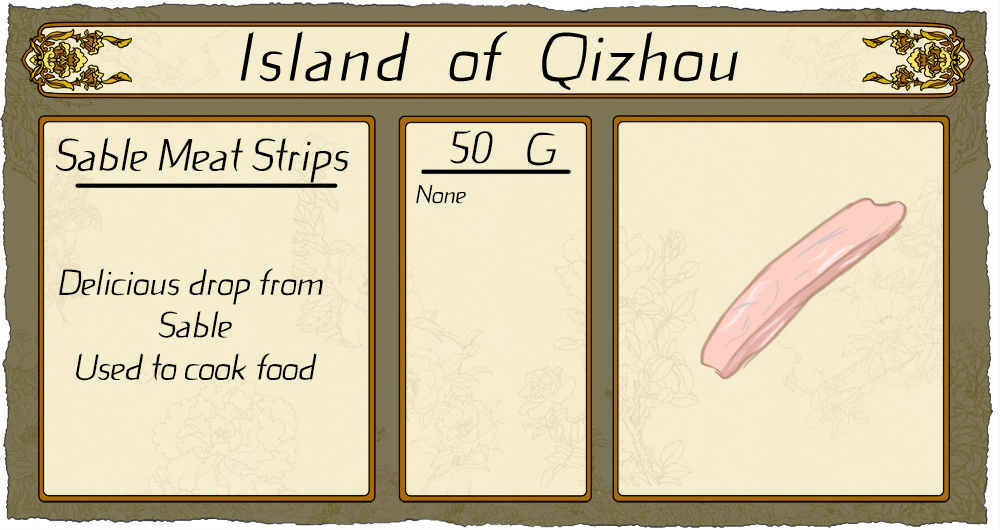 Sable Meat Strips by supermegaultrabanana on DeviantArt