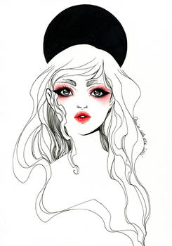 Fashion Illustration: Red Lips