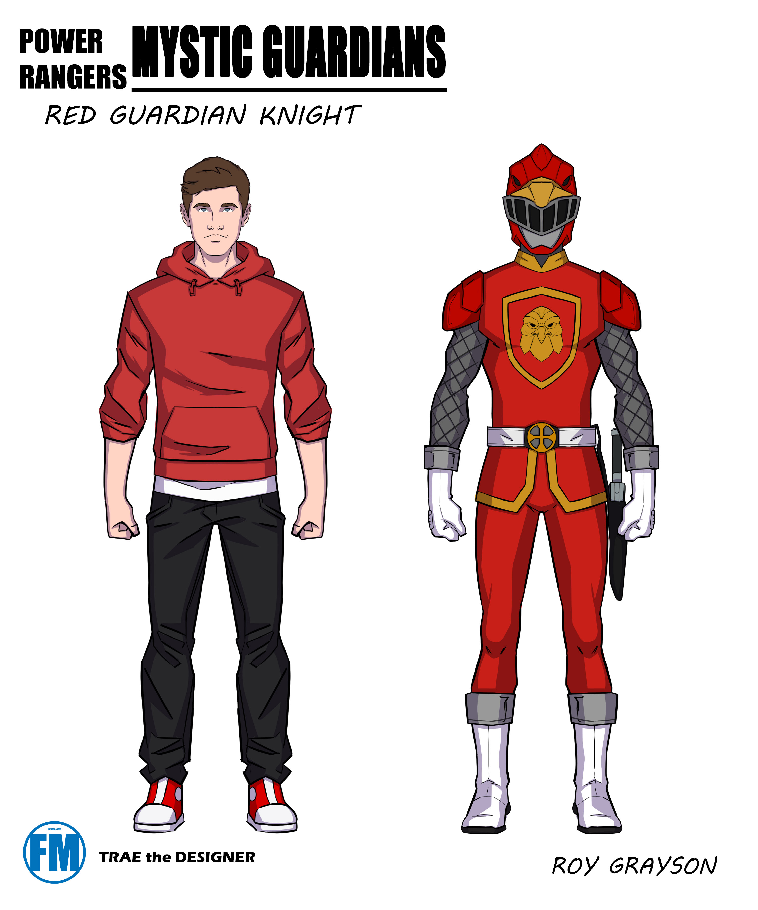 Red Ranger by Traethedesigner on DeviantArt
