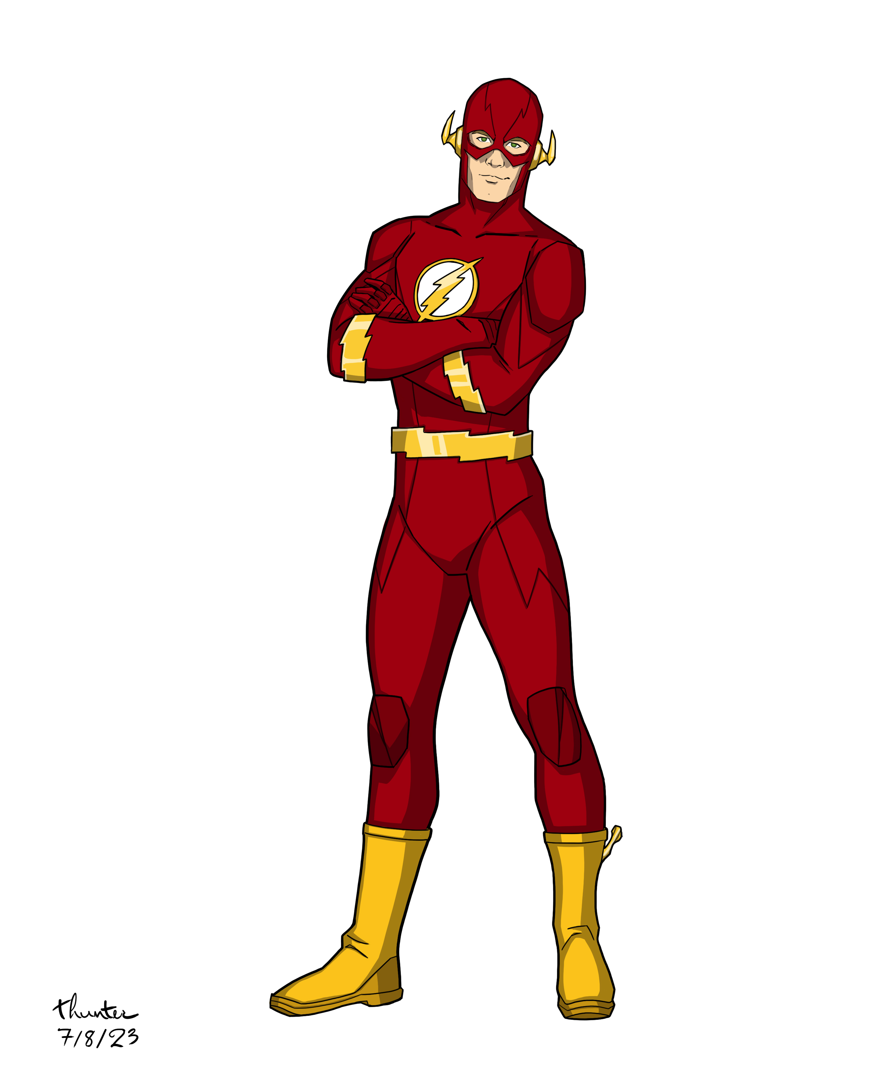 The Flash by Traethedesigner on DeviantArt