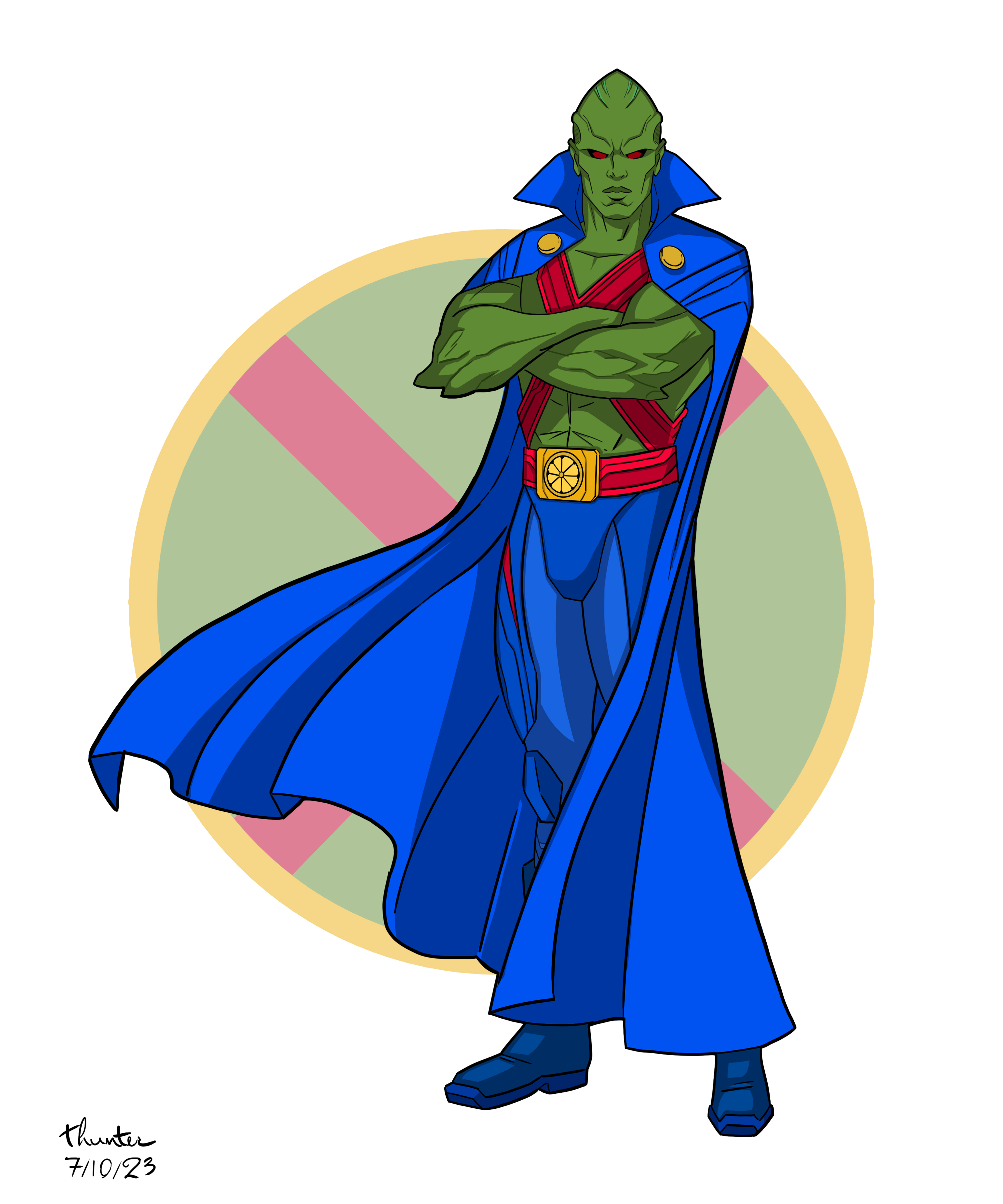 Martian Manhunter mini-series The Martian Manhunter first appeared in Detective comics #225 Martian Manhunter mini-series The Martian Manhunter first appeared in Detective comics #225
