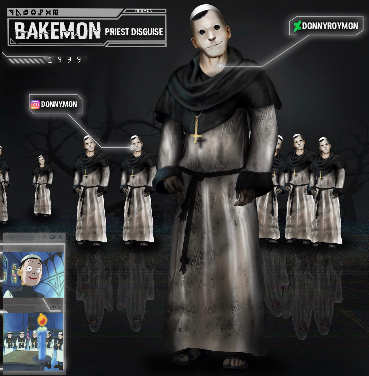 BAKEMON Priest disguise by donnyroymon on DeviantArt