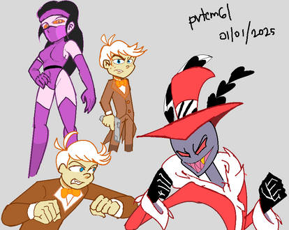 ALADxMK1:Lincoln,Valentino, and Mileena