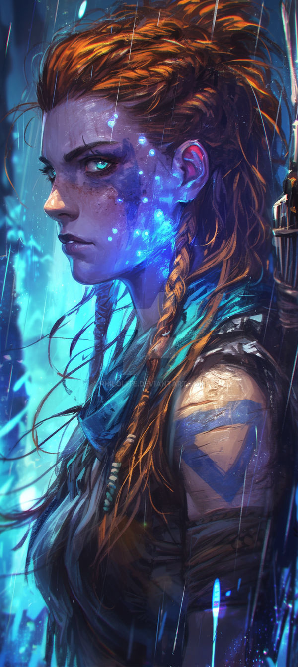 Aloy Ripped Battle Hardened Aloy by Philolite on DeviantArt