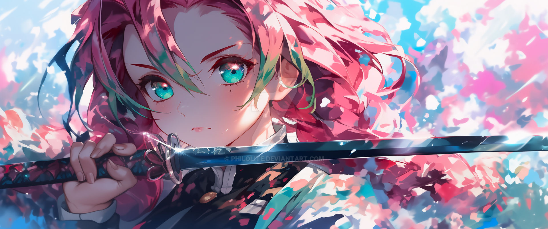 Mitsuri | Ultrawide #3 by Philolite on DeviantArt