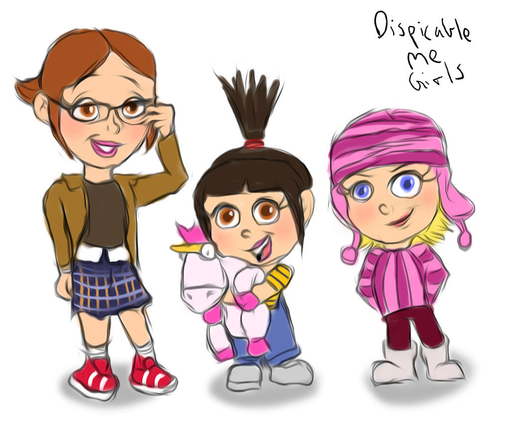 Despicable Me Girls By Loveless Nights On Deviantart Despicable Me Girls By Loveless Nights On Deviantart