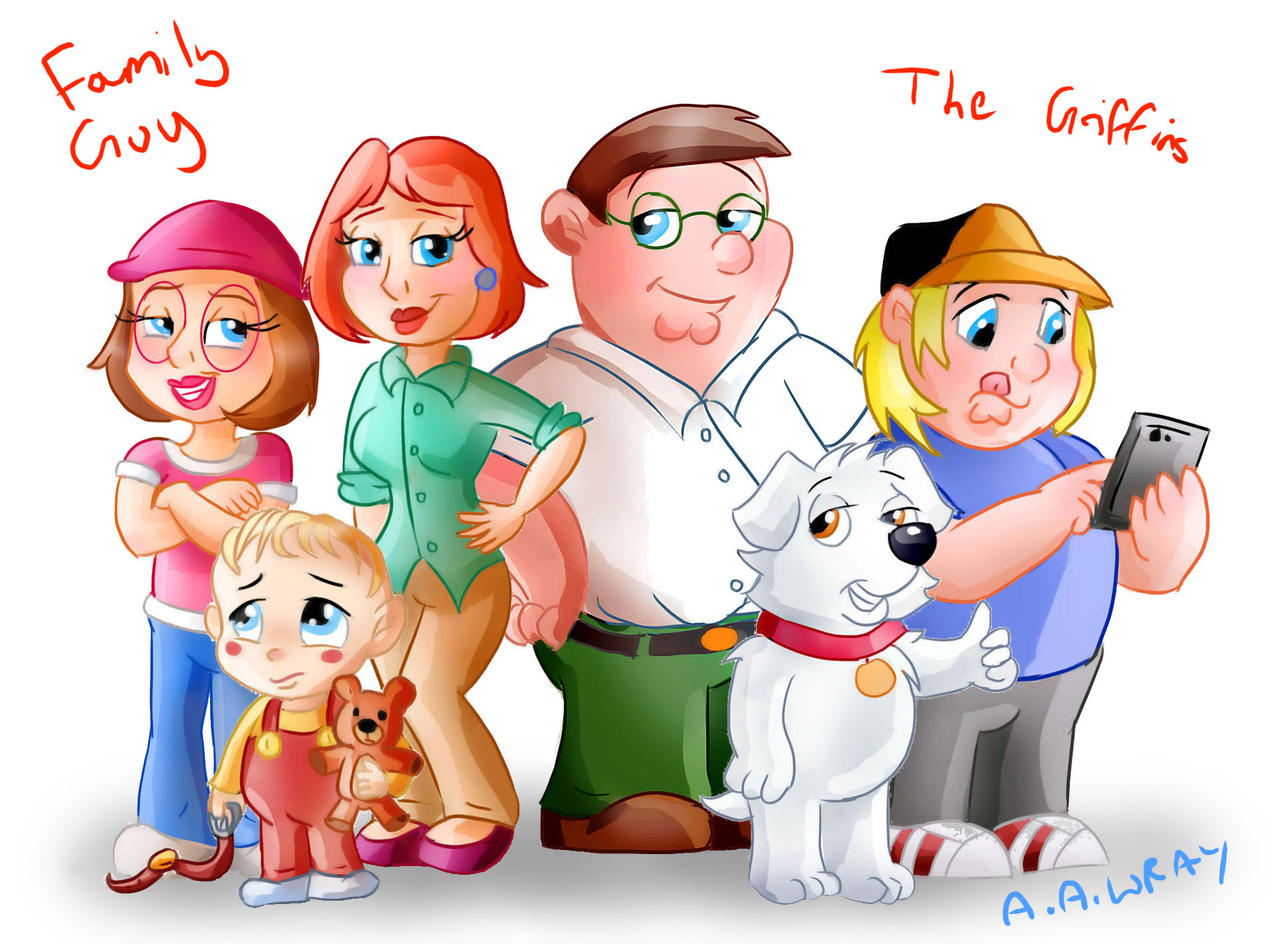 Family Guy - Griffin Family - Redesigned by Loveless-Nights on DeviantArt