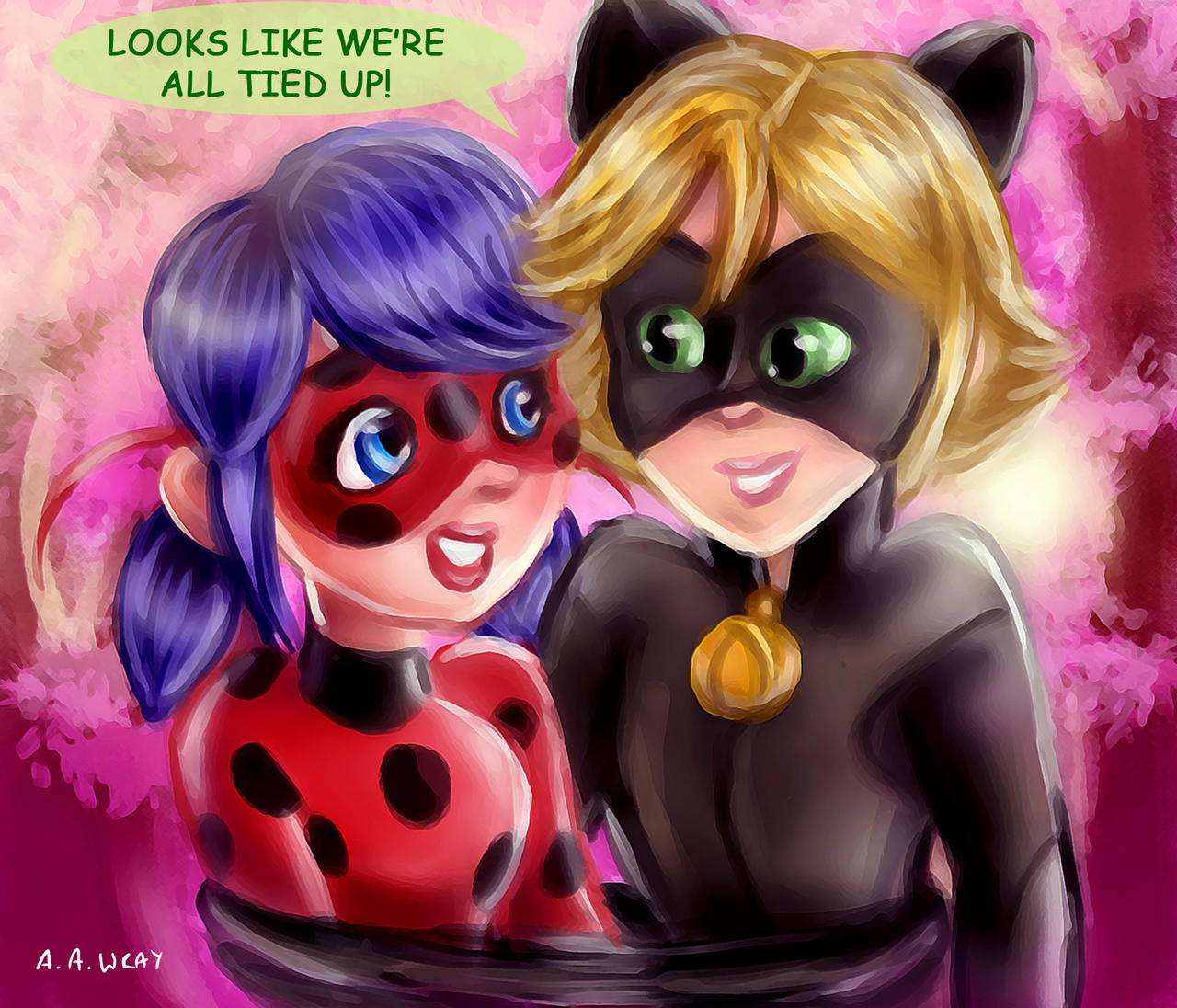 Miraculous: Tales of Ladybug & Cat Noir - A close-up of Cat Noir