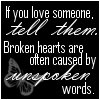 Unspoken Words