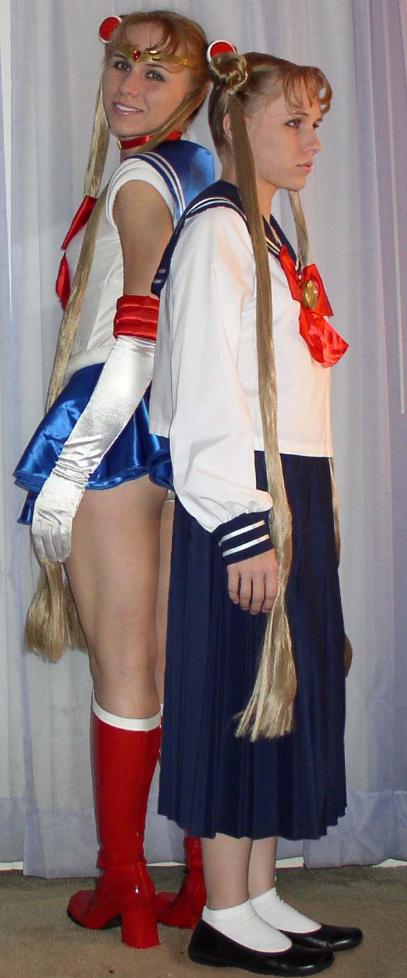 Sailor Moon and Serena