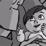 Incredibles Storyboard Screencap - Baby Violet