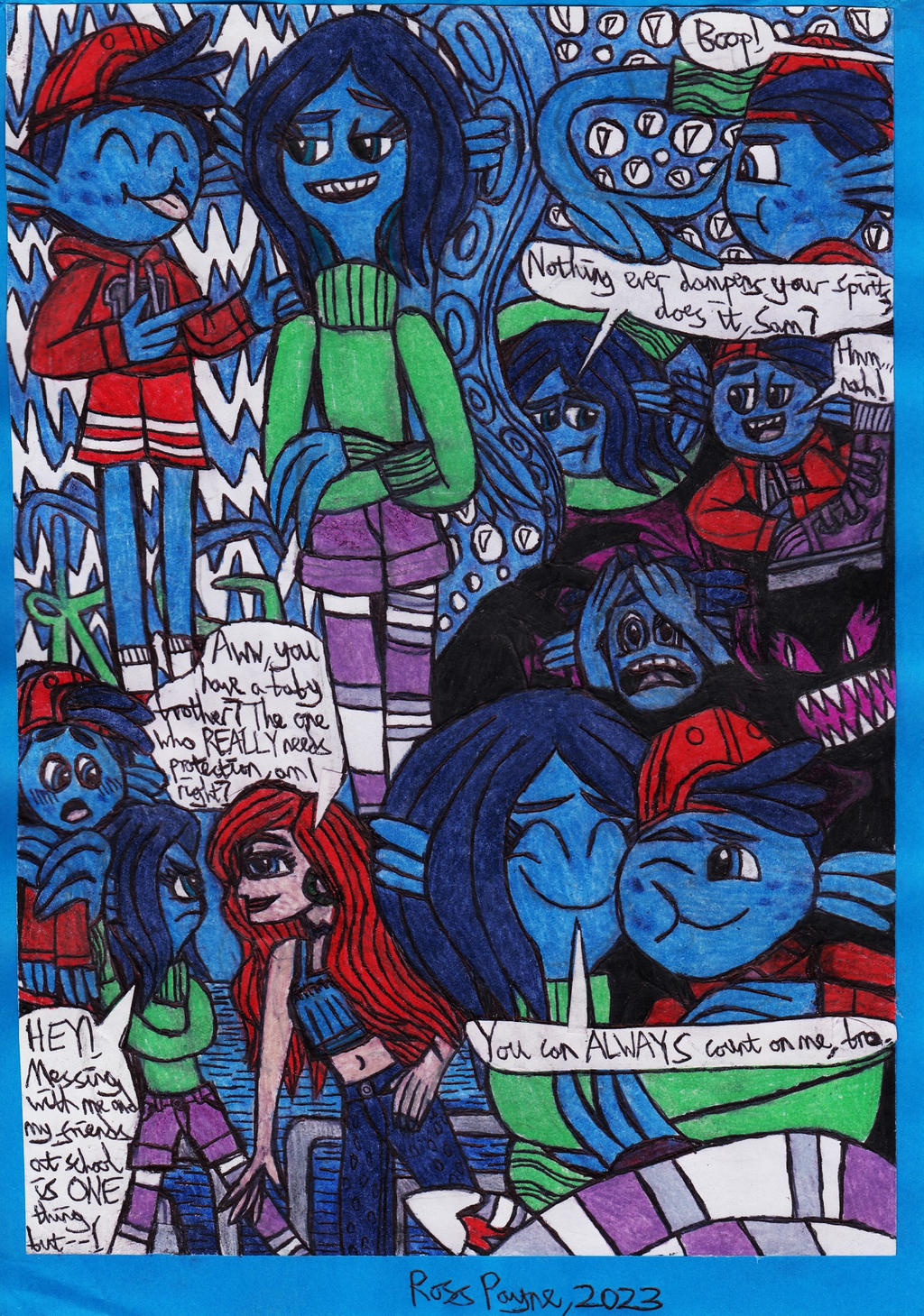 Ruby Gillman - Kraken Siblings 1 by Khialat on DeviantArt
