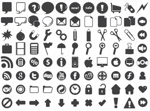 Free Vector Icons Set (120 Icons) by Designslots on DeviantArt