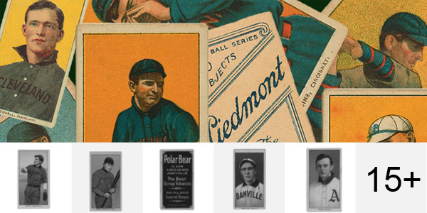 Vintage Baseball Cards Brushes