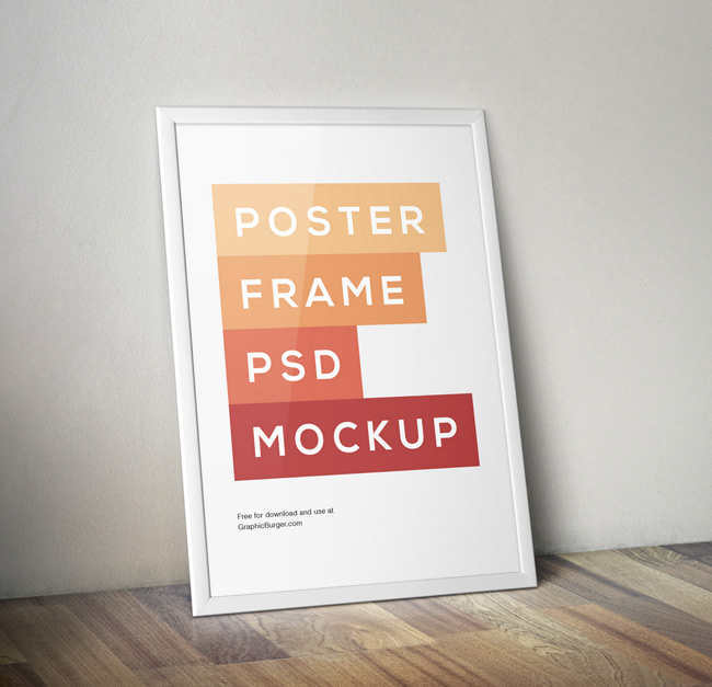 Poster Frame PSD MockUp