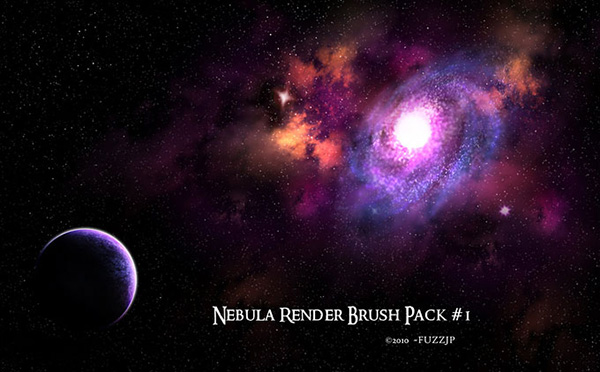 Free High Res Nebula Galaxies Star Brushes