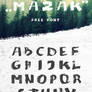 Mazak Free Font