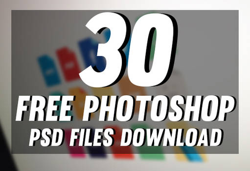 30 New Photoshop Free PSD Templates Download