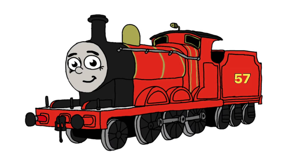 Georg Engine Me In George The Red Engine by NWR-James-57 on DeviantArt