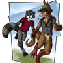 Coon and Roo - By Eevachu