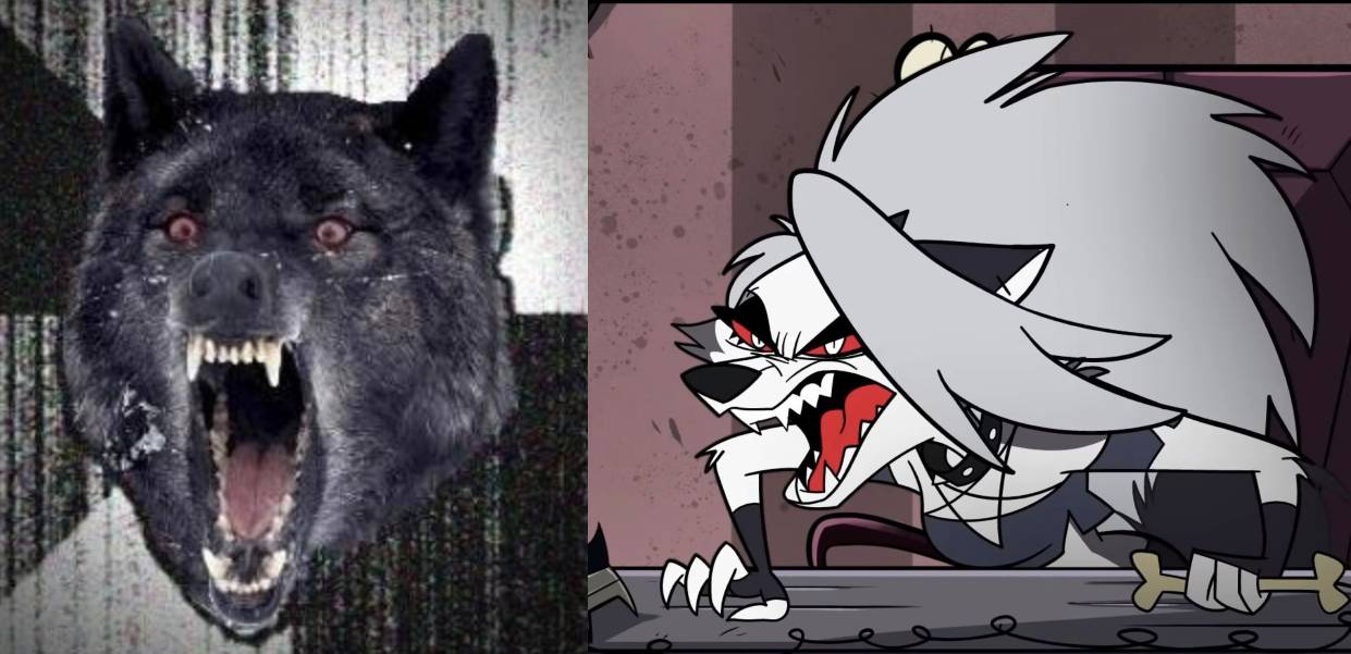 Loona Rage Loona and Insanity Wolf by archfox on DeviantArt