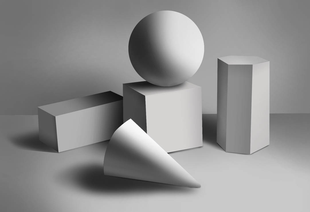 Fundamentals of digital painting with basic shapes by RhoviArt on ...