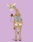 Blast off Giraffe by greenbreanne