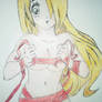 A Hot Anime Chick in Ribbon 