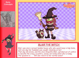 Game/character Development: Blair the witch