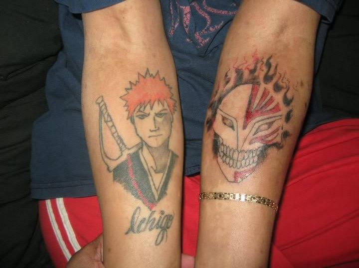 Ichigo Tattoos By Bleachod On Deviantart Ichigo Tattoos By Bleachod On Deviantart