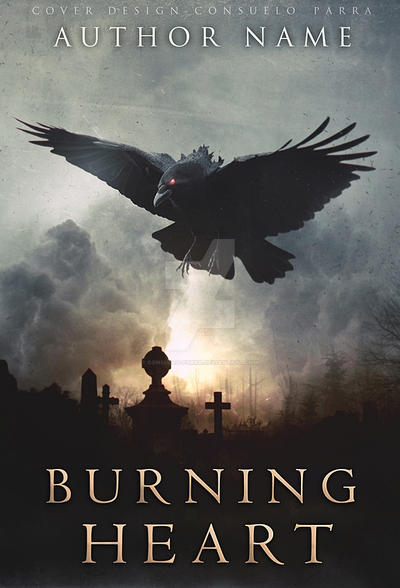 Burning heart  - book cover available