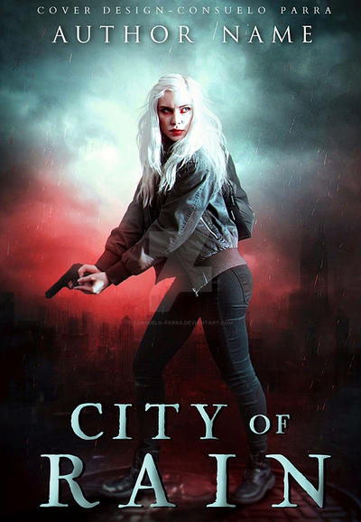 City of rain - book cover available by Consuelo-Parra on DeviantArt