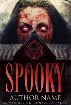 Spooky - book cover premade for sale