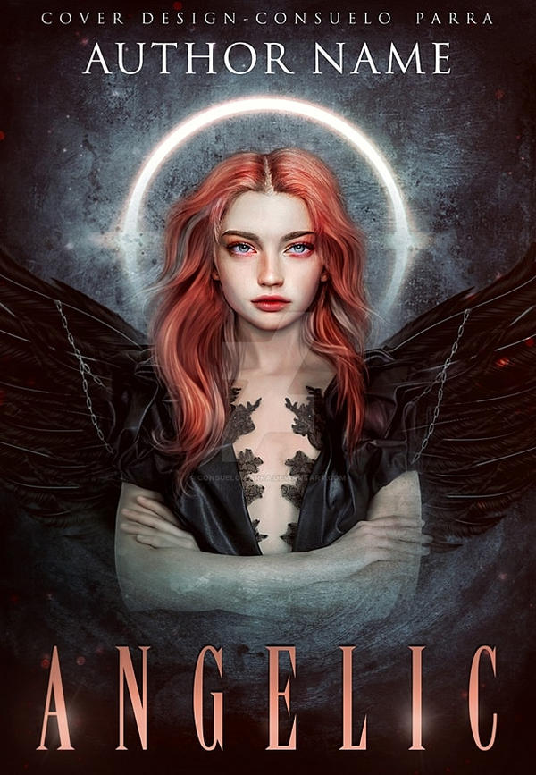 Angelic - book cover available by Consuelo-Parra on DeviantArt
