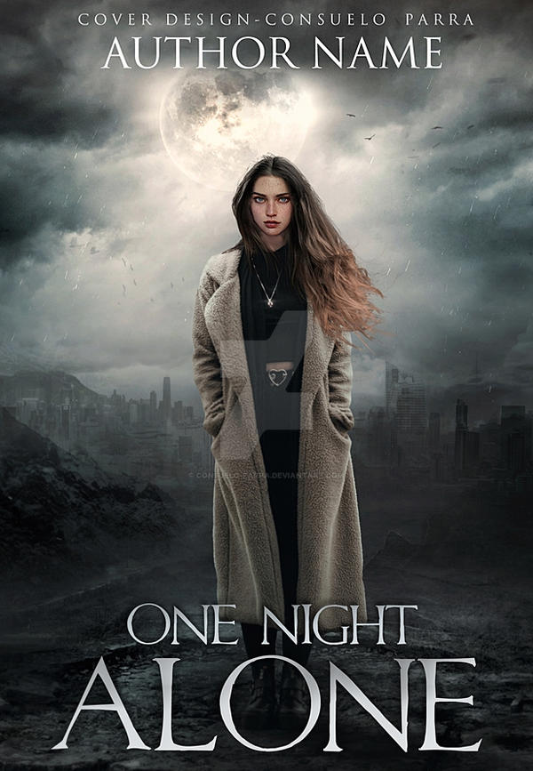 One night alone - book cover available by Consuelo-Parra on DeviantArt
