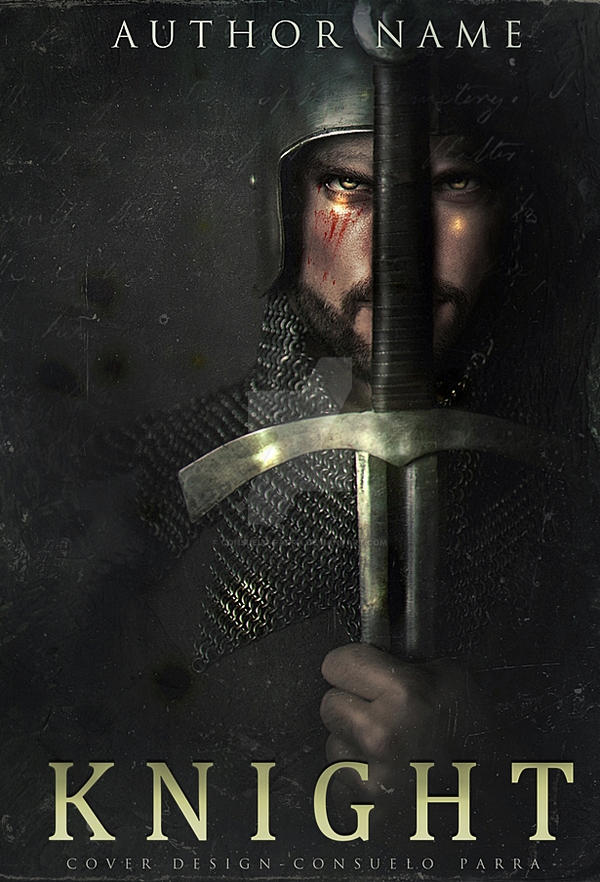Knight Book Knight - premade book cover available by Consuelo-Parra on DeviantArt