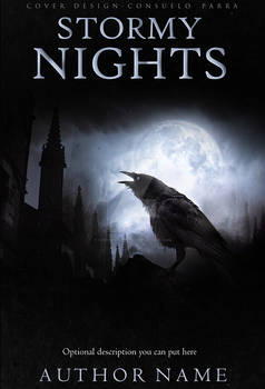 Stormy nights - premade book cover available