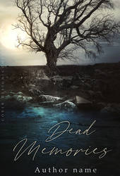 Dead memories -  book cover designer